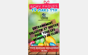 Vacances de Pâques - 19 Avril - Gouter et entraînement collectif