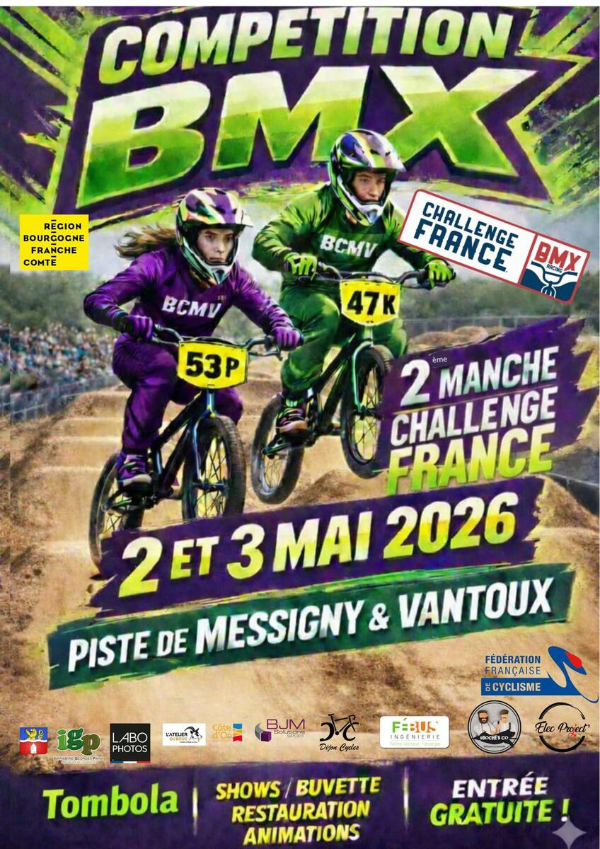 Réservation - Espaces Tentes - Challenge France 2 et 3 Mai 2026