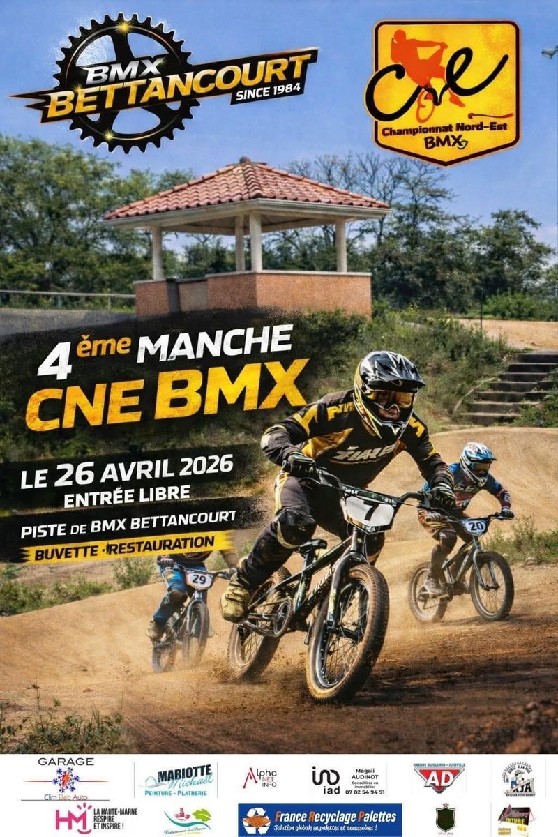 Championnat Nord-Est BMX - 4ème manche - 26 Avril - Bettancourt-la-Ferrée