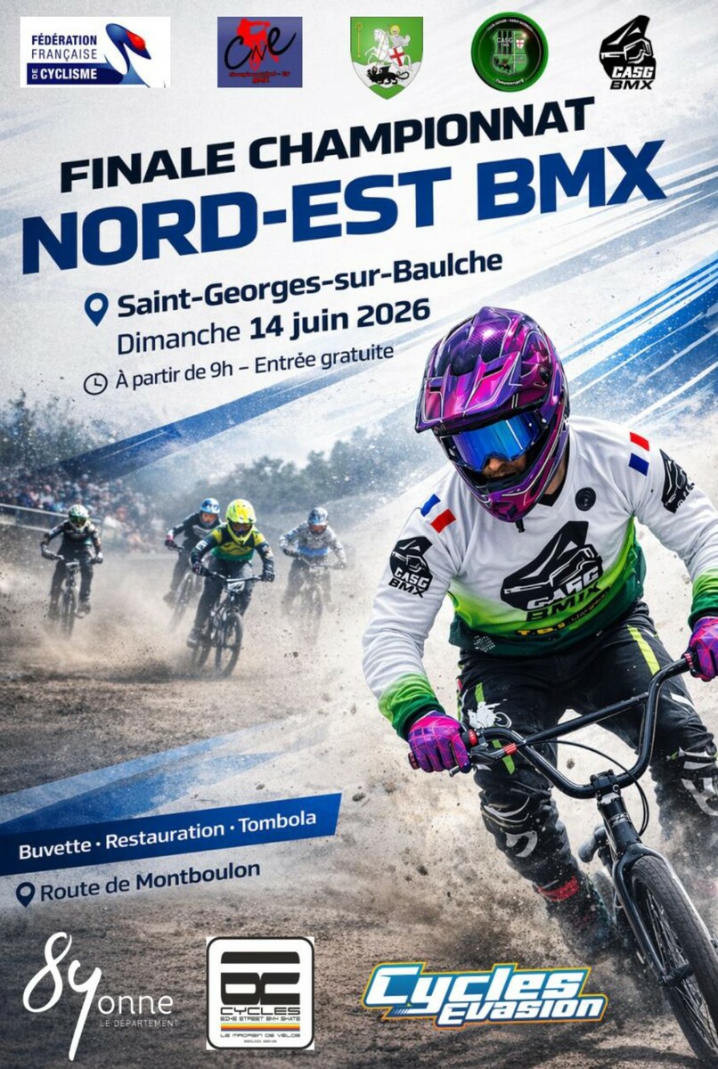 Championnat Nord-Est BMX - Finale - 14 Juin - Saint-Georges-sur-Baulche