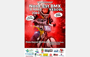 Championnat Nord-Est BMX - 31 Mars - Vesoul - 2éme manche