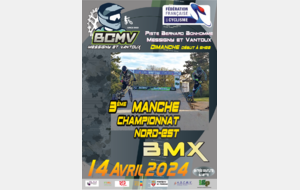 Championnat Nord-Est BMX - 14 Avril - Messigny - 3éme manche