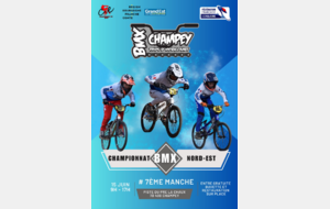 Championnat Nord-Est BMX 7ème manche - 15 Juin 2025 - Champey