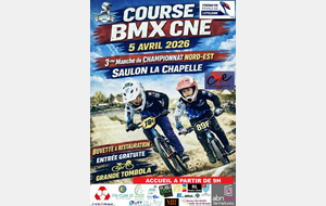 Championnat Nord-Est BMX - 3ème manche - 05 Avril - Saulon la Chapelle
