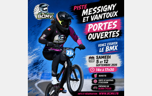 Essai BMX - Inscription aux portes-ouvertes - Créneau de 14h à 14h30