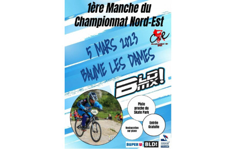 Classement 1ère Manche Championnat Nord-Est Baume les Dames - 05/03/2023