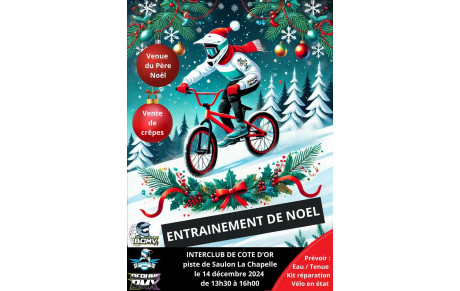 Samedi 14 - Entraînement de Noël des clubs de côte d'or